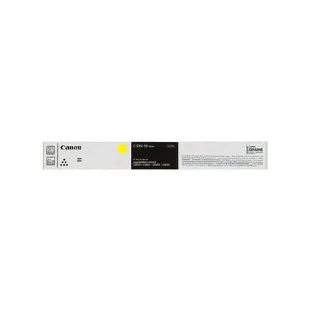 Canon C-EXV 58 Sarı Orijinal Toner - 1