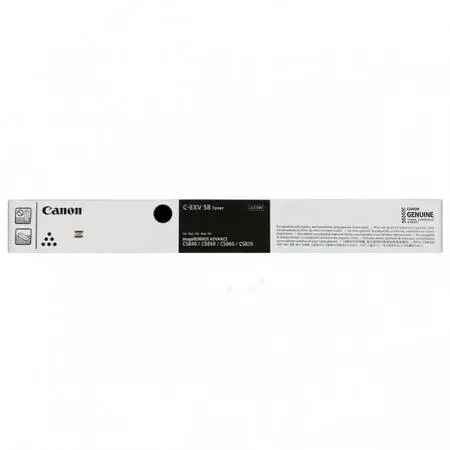 Canon C-EXV 58 Siyah Orijinal Toner - 1
