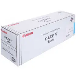 Canon C-EXV-17 Cyan Original Copier Toner - 1