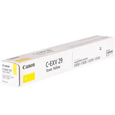 Canon C-EXV-29 Yellow Original Copier Toner - 1