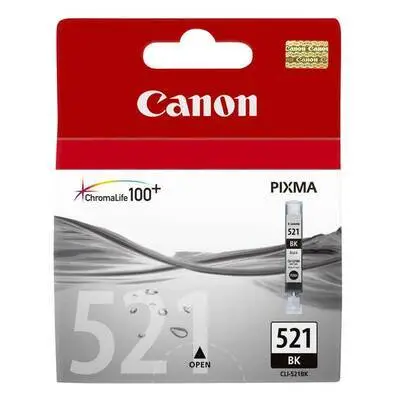Canon CLI-521 Siyah Orijinal Kartuş - 1