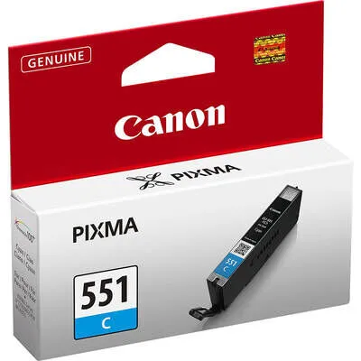Canon CLI-551 Original Cyan Cartridge - Canon