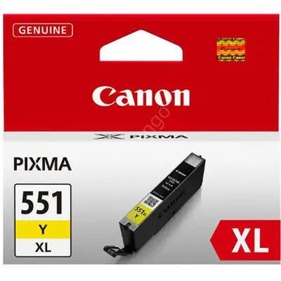 Canon CLI-551XL Orijinal Sarı Kartuş - 1