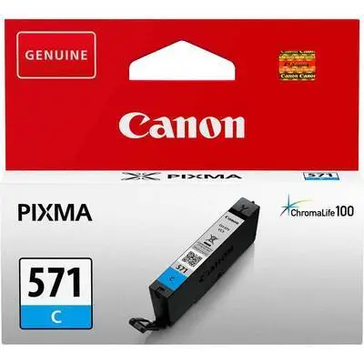 Canon CLI-571 Cyan Original Cartridge - 1
