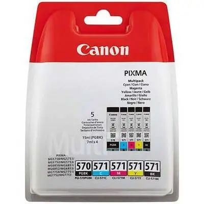 Canon CLI-571 Original Cartridge Advantage Pack - 1