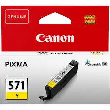 Canon CLI-571 Sarı Orijinal Kartuş - 1
