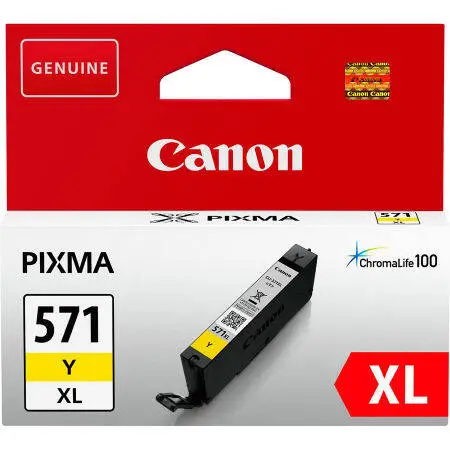 Canon CLI-571XL Sarı Orijinal Kartuş Y.K. - 1