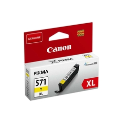 Canon - Canon CLI-571XL Sarı Orjinal Kartuş Y.K.