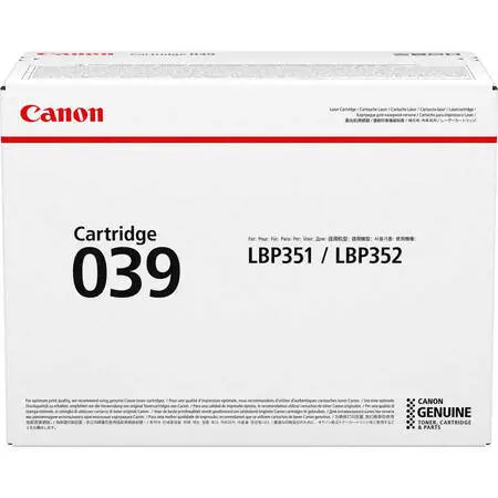 Canon CRG-039 0287C001 Black Original Toner - 1