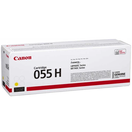 Canon CRG-055H/3017C002 Yellow Original Toner - Canon
