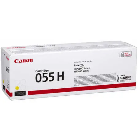 Canon CRG-055H/3017C002 Yellow Original Toner - 1
