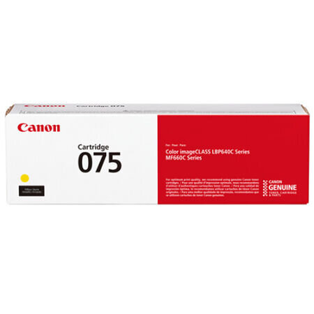Canon CRG-075 6362C002 Original Yellow Toner - Canon