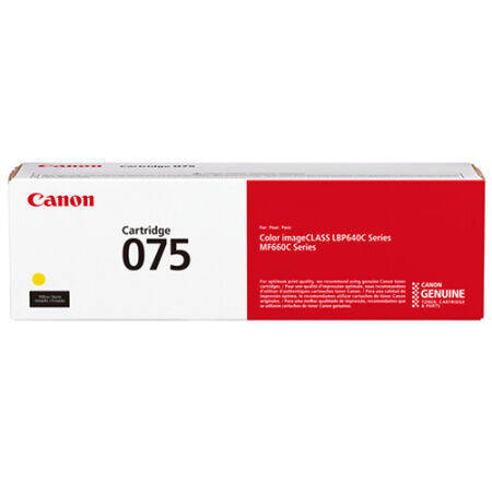 Canon CRG-075 6362C002 Sarı Orijinal Toner - 1