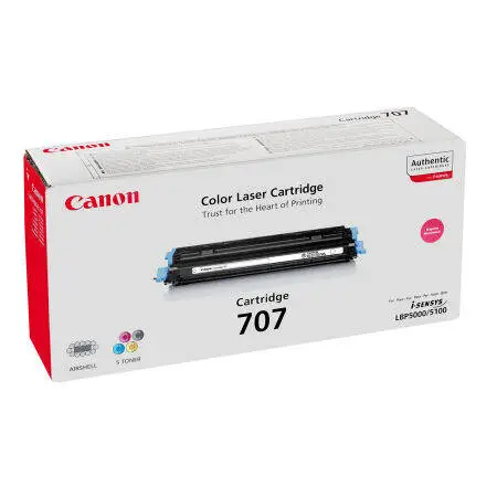 Canon CRG-707 Kırmızı Orijinal Toner - 1