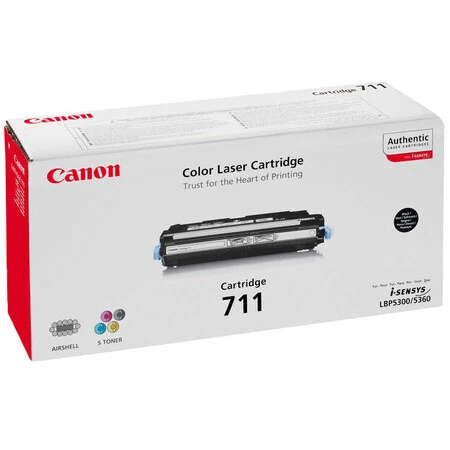 Canon CRG-711 Black Original Toner - 1