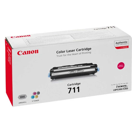 Canon CRG-711 Kırmızı Orijinal Toner - 1
