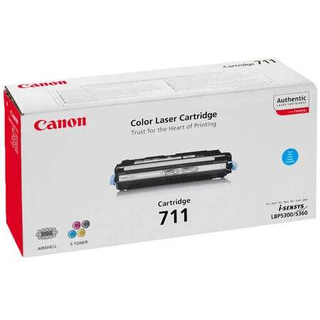 Canon CRG-711 Mavi Orijinal Toner - 1
