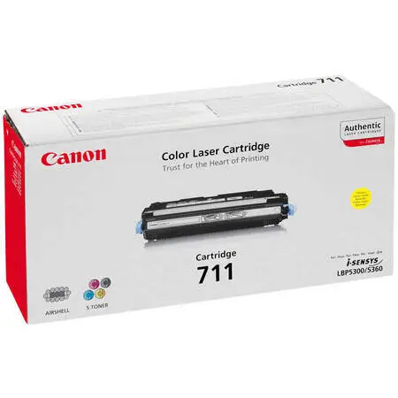 Canon CRG-711 Sarı Orijinal Toner - 1