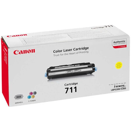 Canon CRG-711 Yellow Original Toner - 1
