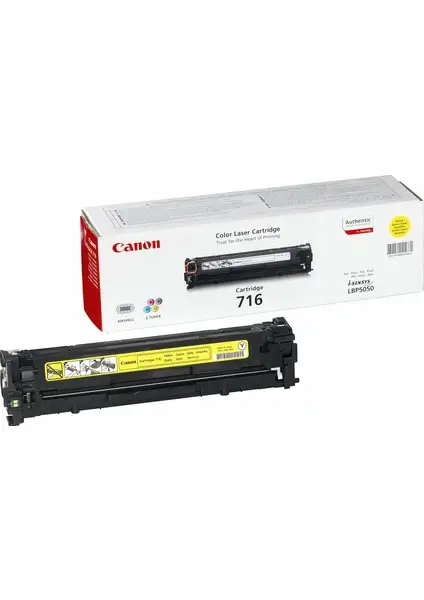 Canon Crg-716 Orijinal Sarı Toner - 1