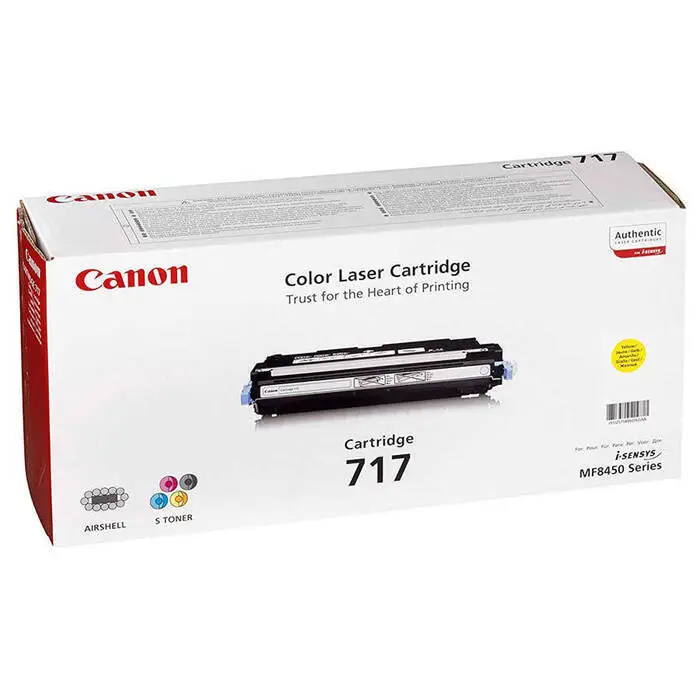 Canon CRG-717/2575B002 Yellow Original Toner - 1