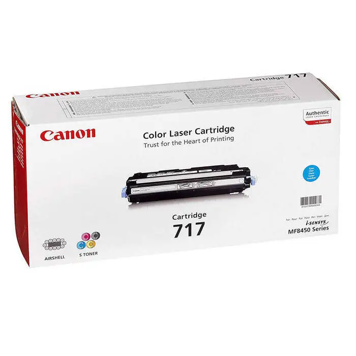 Canon CRG-717/2577B002 Mavi Orijinal Toner - 1