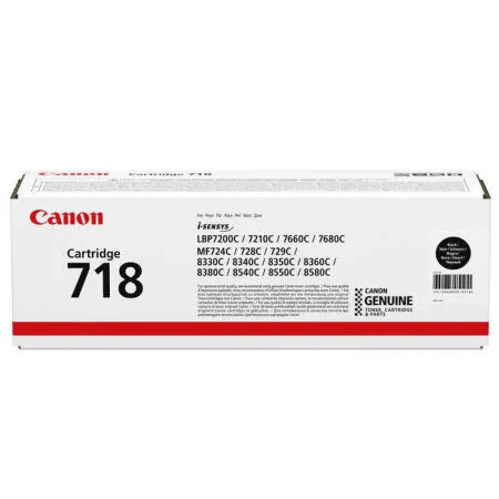 Canon CRG-718 Black Original Toner - 1