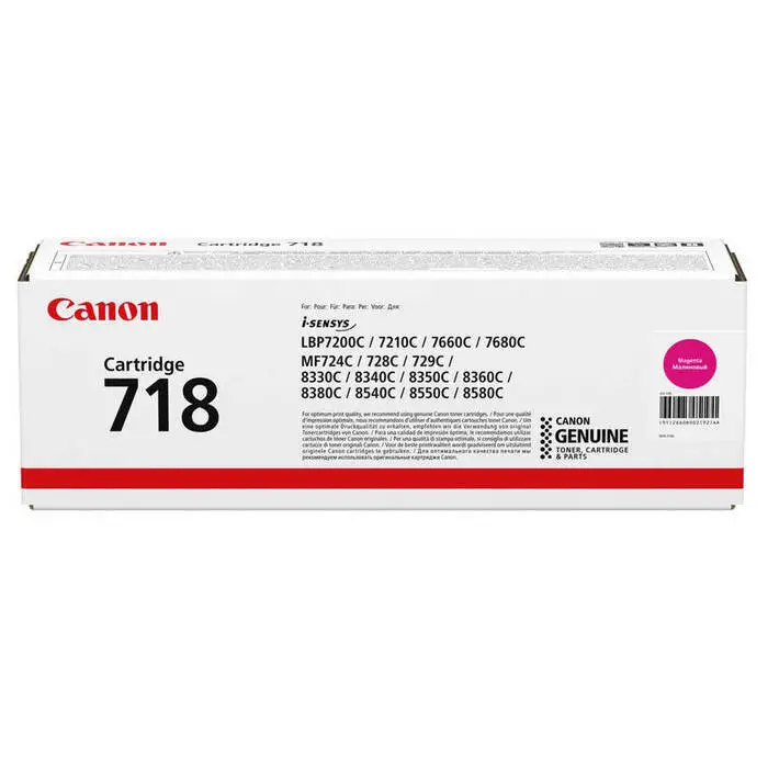 Canon Crg-718 Orijinal Kırmızı Toner - 1