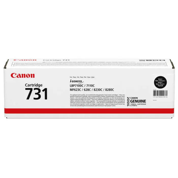 Canon CRG-731 Black Original Toner - 1