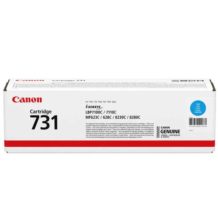 Canon CRG-731 Cyan Original Toner - 1