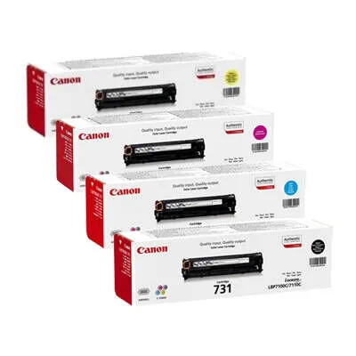 Canon CRG-731 Orijinal Toner Seti - Canon