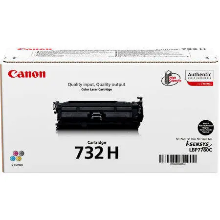 Canon CRG-732H Black Original High Capacity Toner - 1