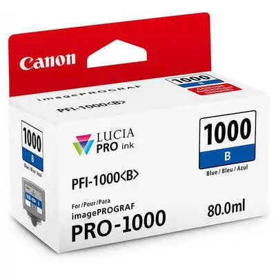 Canon PFI-1000B Blue Orijinal Kartuş - 1