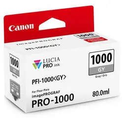 Canon PFI-1000GY Gri Orijinal Kartuş - 1