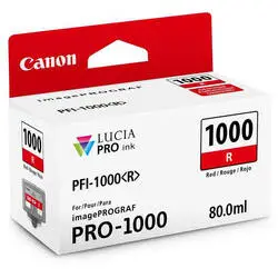 Canon PFI-1000R Red Original Cartridge - 1