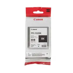 Canon PFI-102BK Siyah Orijinal Kartuş - 1