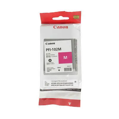 Canon PFI-102M Kırmızı Orijinal Kartuş - 1