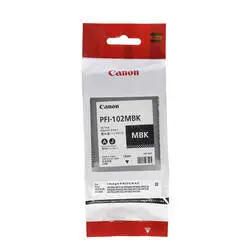 Canon PFI-102MBK Matte Black Original Cartridge - 1