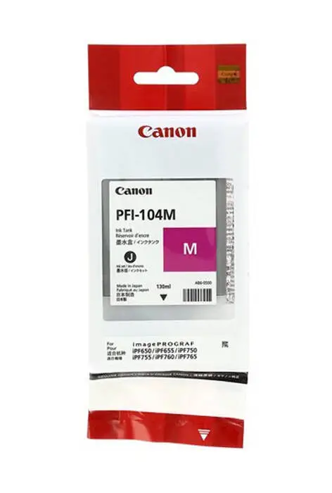 Canon PFI-104M Magenta Original Cartridge - 1