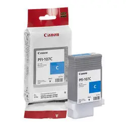 Canon PFI-107C Cyan Original Cartridge - 1