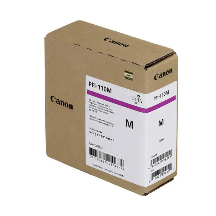 Canon PFI-110M Kırmızı Orijinal Kartuş - 1