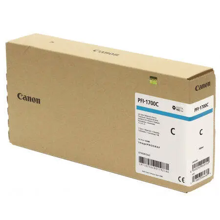 Canon PFI-1700C/0776C001 Mavi Orijinal Kartuş - 1