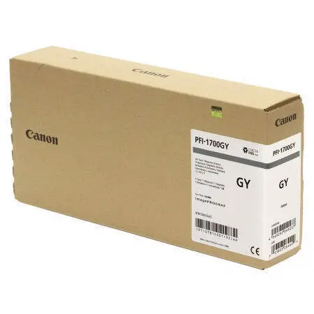 Canon PFI-1700GY/0781C001 Grey Original Cartridge - 1