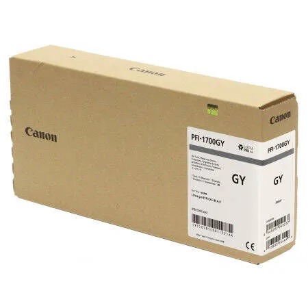 Canon PFI-1700GY/0781C001 Gri Orijinal Kartuş - 1