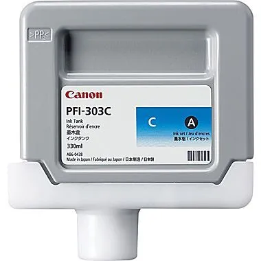 Canon PFI-303 Cyan Original Cartridge - Canon