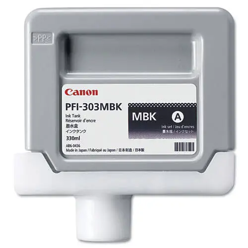 Canon PFI-303 Mat Siyah Orijinal Kartuş - 1