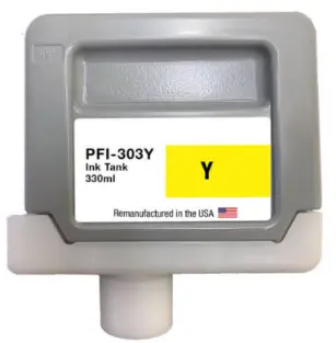 Canon PFI-303 Yellow Original Cartridge - 1