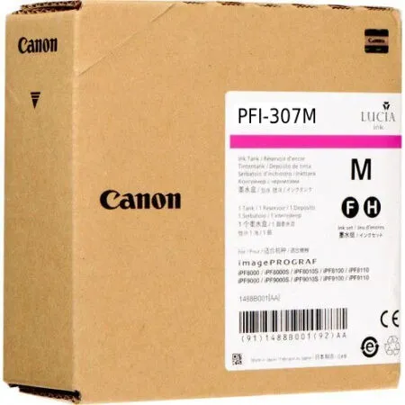 Canon PFI-307M Kırmızı Orijinal Kartuş - Canon