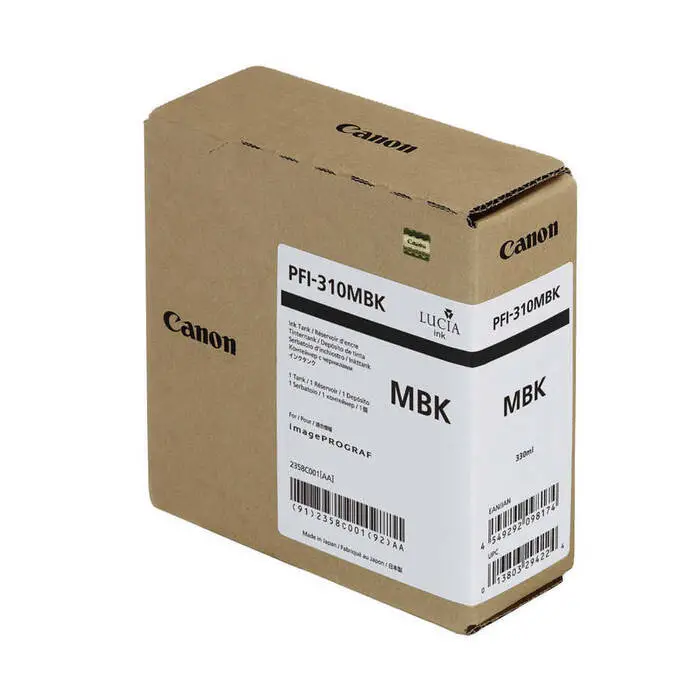 Canon PFI-310MBK/2358C001 Mat Siyah Orijinal Kartuş - 1