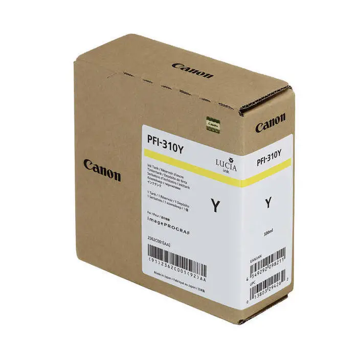Canon PFI-310Y/2362C001 Sarı Orijinal Kartuş - 1
